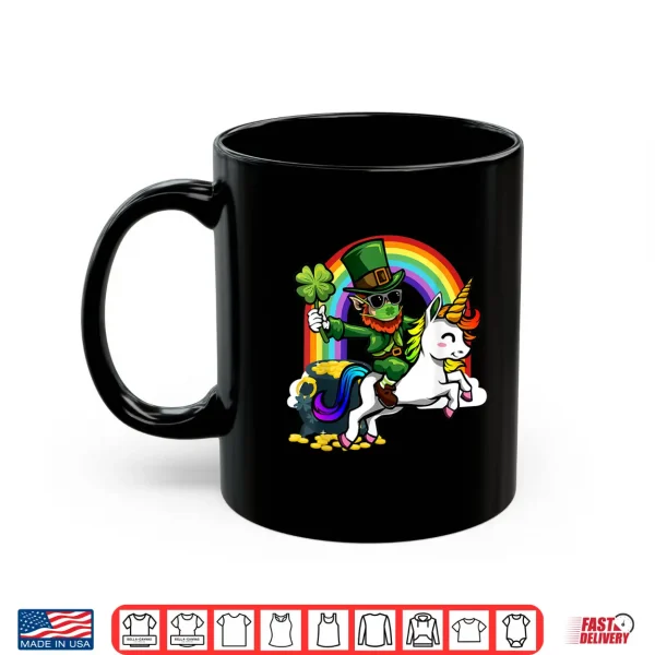Mug Leprechaun Rainbow Unicorn Lucky St Patricks Day 2021 Shirt