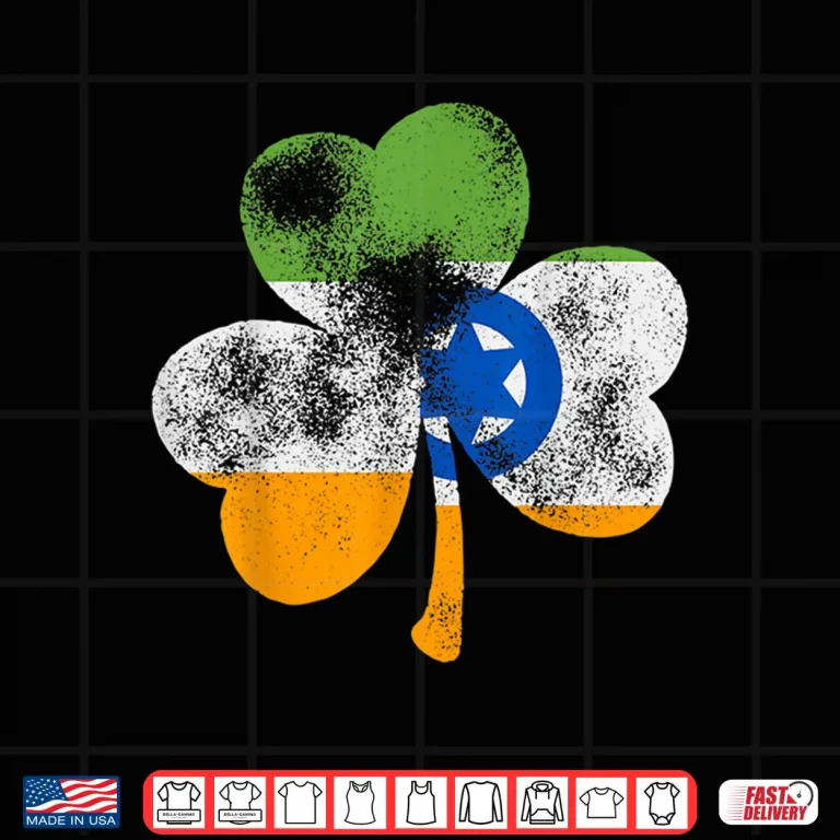 Design Irish Indian Shamrock Indian Flag St. PatrickS Day Shirt