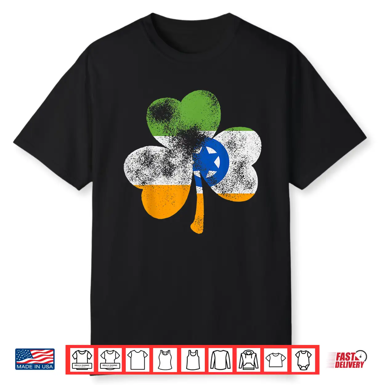 Irish Indian Shamrock Indian Flag St. Patrick’S Day Shirt Irish Indian Shamrock Indian Flag St. Patrick’S Day Shirt