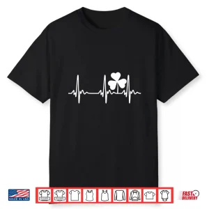 Ireland Heartbeat Irish St. Patrick’S Day Shirt