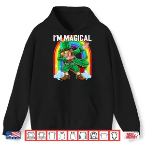 Hoodie IM Magical Dabbing Leprechaun St. PatrickS Day Gift Kids Shirt