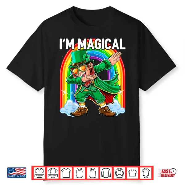 I’M Magical Dabbing Leprechaun St. Patrick’S Day Gift Kids Shirt