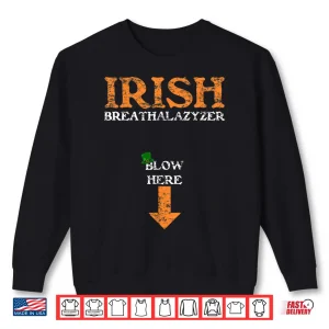 Sweatshirt Funny Inappropriate Distressed St Patricks Day Shirt