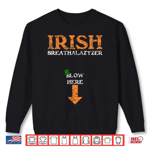 Sweatshirt Funny Inappropriate Distressed St Patricks Day Shirt