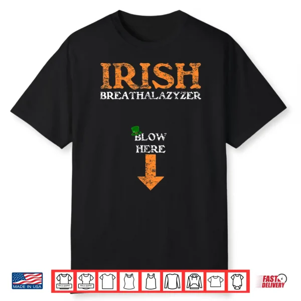 Funny Inappropriate Distressed St Patricks Day Shirt