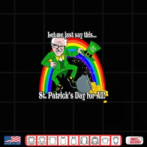 Funny Bernie Sanders 2020 President St. Patrick'S Day Pride Shirt 4 Design Funny Bernie Sanders 2020 President St. PatrickS Day Pride Shirt