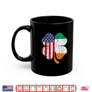 Distressed Irish American Flag Ireland Shamrock St Patrick'S Shirt 3 Mug Distressed Irish American Flag Ireland Shamrock St PatrickS Shirt