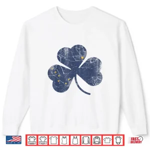 Sweatshirt Alaska Flag Shamrock Irish St Patricks Day Alaskan Shirt