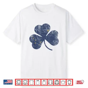 Alaska Flag Shamrock Irish St Patricks Day Alaskan Shirt