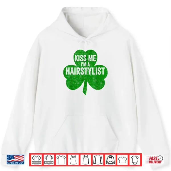 Hoodie Womens St Patricks Day Shirt For Women Love Shamrock Irish Lucky Shirt