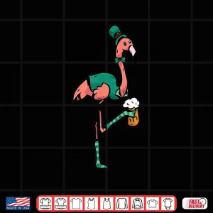 St. Paddy'S Day Flamingo With Beer St. Patrick'S Day Shirt 4 Design St. PaddyS Day Flamingo With Beer St. PatrickS Day Shirt