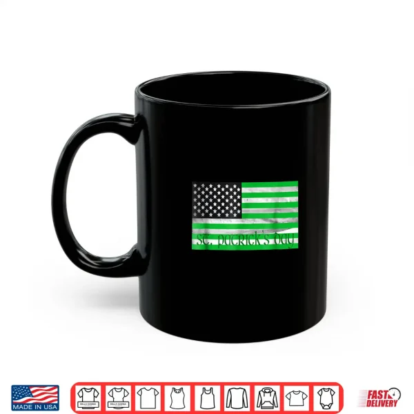 Mug St PatrickS Day Irish Patriotic Usa T Shirt Us Flag
