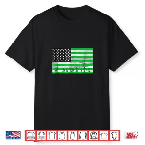 St Patrick’S Day Irish Patriotic Usa T Shirt Us Flag