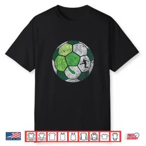 Soccer Shamrock Ball For Boys Men St. Patrick’S Day Shirt