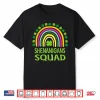Shenanigans Squad St Patrick’S Day Rainbow Shamrock Shirt