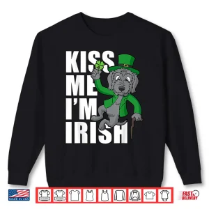 Kiss Me I'M Irish Wolfhound Shirt St Patricks Day 2 Sweatshirt Kiss Me IM Irish Wolfhound Shirt St Patricks Day
