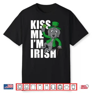 Kiss Me I’M Irish Wolfhound Shirt St Patricks Day