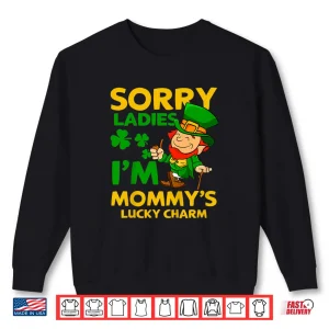 Kids Mommy'S Lucky Charm St Patricks Day Toddler Boy Leprechaun Shirt 2 Sweatshirt Kids MommyS Lucky Charm St Patricks Day Toddler Boy Leprechaun Shirt