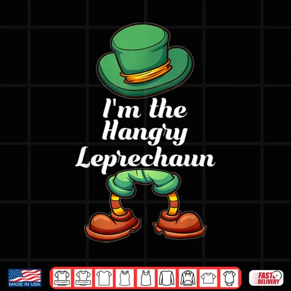 Design IM The Hangry Leprechaun Group Matching St Patricks Day Shirt