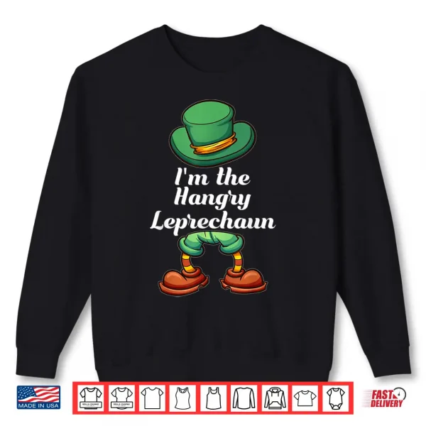Sweatshirt IM The Hangry Leprechaun Group Matching St Patricks Day Shirt