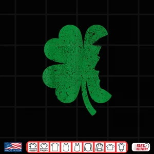 Design Happy St PatrickS Day Clover Leaf Trump Distressed Tee Shirt