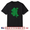 Happy St Patrick’S Day Clover Leaf Trump Distressed Tee Shirt