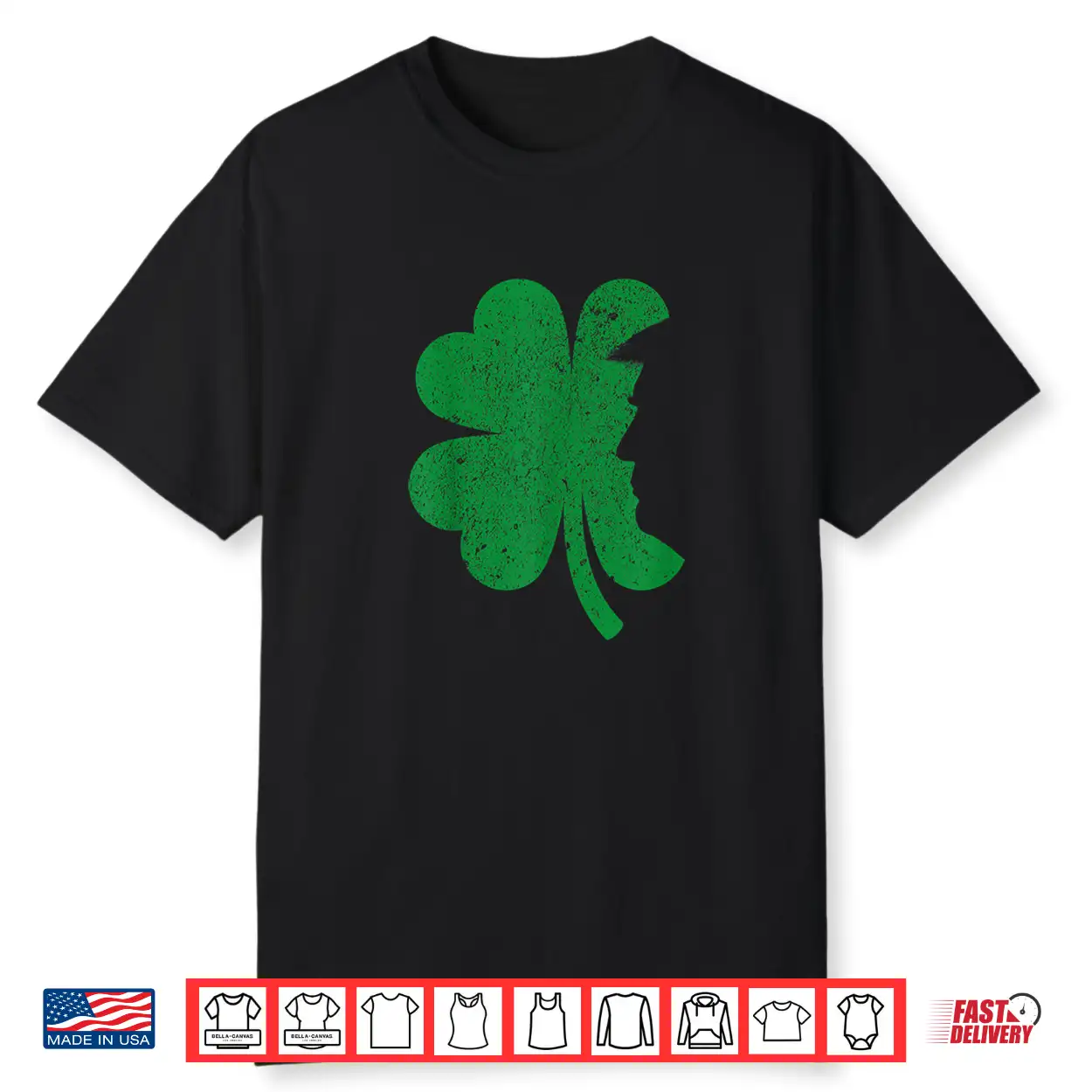 Happy St Patrick’S Day Clover Leaf Trump Distressed Tee Shirt Happy St Patrick’S Day Clover Leaf Trump Distressed Tee Shirt