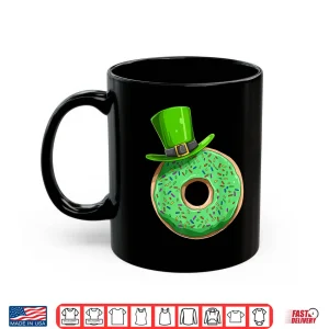 Mug Donut St. PatrickS Day Donut Irish Pastry Chef Donut Lovers Shirt
