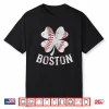 Baseball Shamrock Lucky Clover Boston St Patrick’S Day Shirt