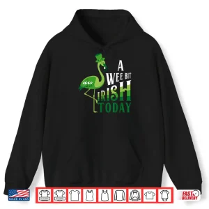 A Wee Bit Irish Today Flamingo St. Patrick'S Day Shirt 1 Hoodie A Wee Bit Irish Today Flamingo St. PatrickS Day Shirt