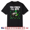 You Pinch I’Ll Bite Leprechaun Pitbull Lover St Patricks Day Shirt