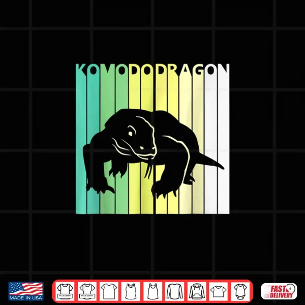 Design Wild Animal Komodo Dragon St PatrickS Day Shirt