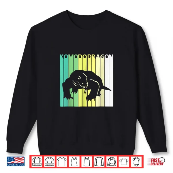 Sweatshirt Wild Animal Komodo Dragon St PatrickS Day Shirt