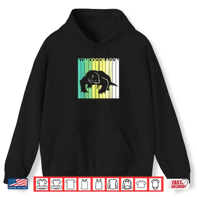 Hoodie Wild Animal Komodo Dragon St PatrickS Day Shirt