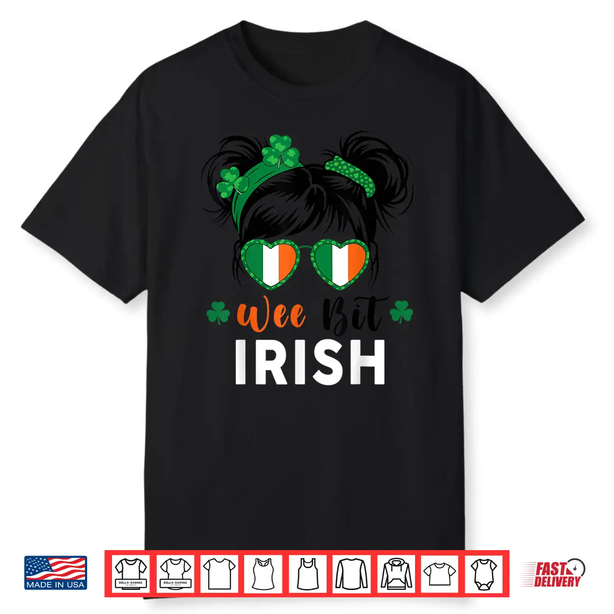 Wee Bit Irish St Patrick’S Day Cute Toddler Teen Girl Shirt Wee Bit Irish St Patrick’S Day Cute Toddler Teen Girl Shirt