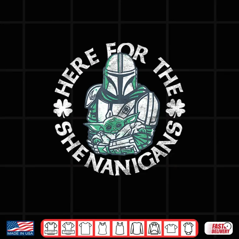 Design Star Wars The Mandalorian St. PatrickS Day Shenanigans Shirt