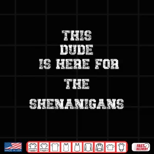 Design St. PatrickS Day Shamrock Dude Shirt