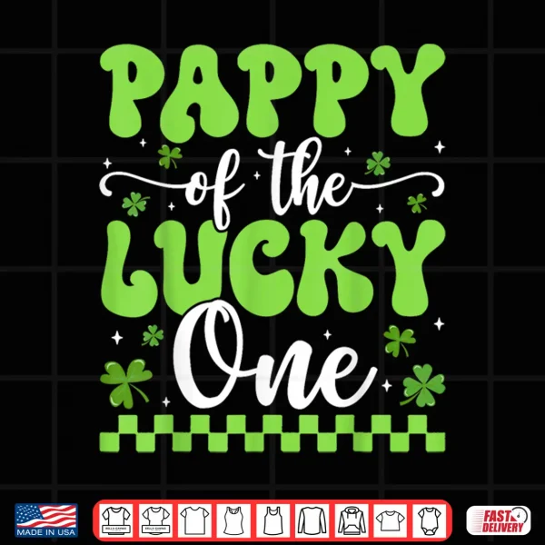 Design Pappy Of The Lucky One 1St Birthday St PatrickS Day Shirt