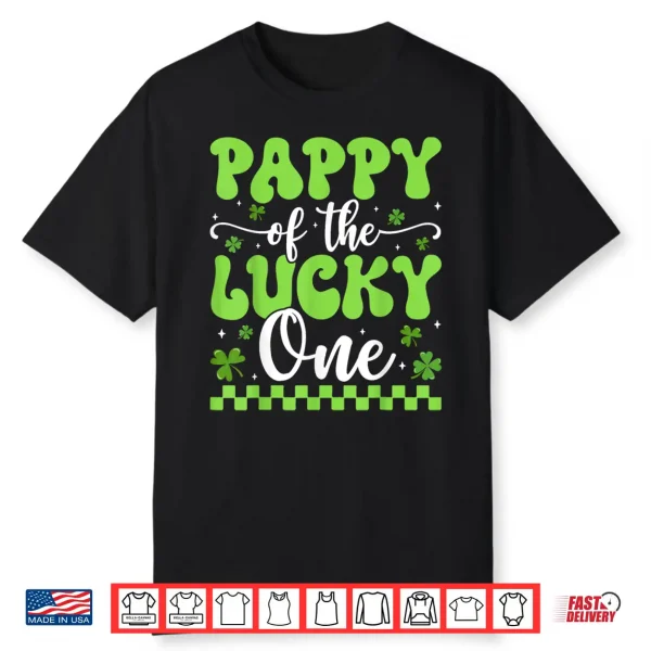 Pappy Of The Lucky One 1St Birthday St Patrick’S Day Shirt