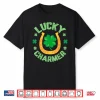 Lucky Charmer Shirt Boys Kids Girl Funny St. Patrick’S Day Shirt