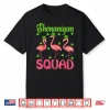 Leprechaun Hat Shenanigan Squad Flamingo St. Patrick’S Day Shirt