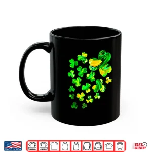 Mug Irish Shamrock Tie Dye Happy St PatrickS Day Go Lucky Shirt