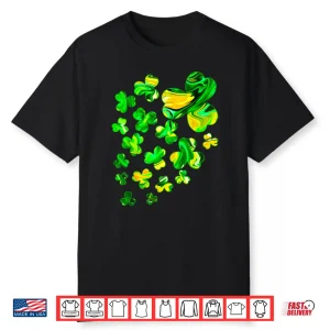 Irish Shamrock Tie Dye Happy St Patrick’S Day Go Lucky Shirt