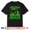 Irish I Was A Snake St Patrick’S Day Leprechaun Snake Shirt