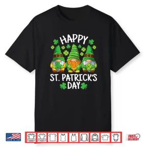 Happy St. Patrick’S Day Gnomes Shenanigans Irish Shamrock Shirt