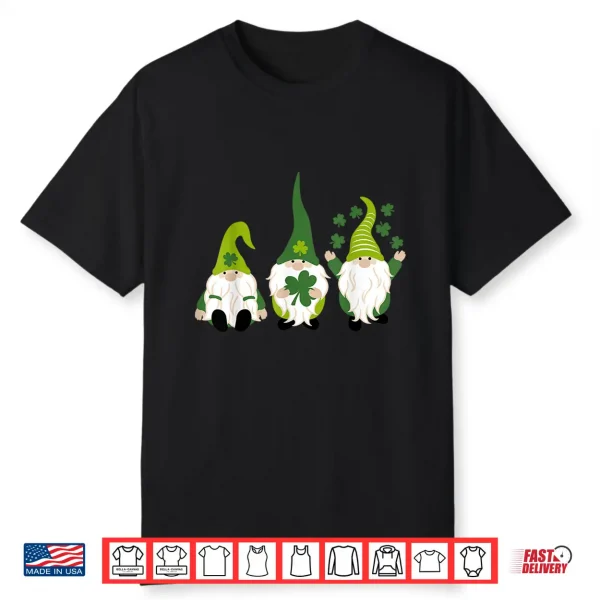 Gnome Leprechaun Tomte Green Gnomes St. Patrick’S Day Shirt