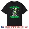 Funny Penguins Are My Lucky Charms St. Patrick’S Day Outfit Shirt