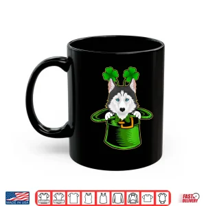 Funny Irish Leprechaun Siberian Husky Dog St. Patrick'S Day Shirt 3 Mug Funny Irish Leprechaun Siberian Husky Dog St. PatrickS Day Shirt