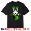 Funny Irish Leprechaun Siberian Husky Dog St. Patrick’S Day Shirt