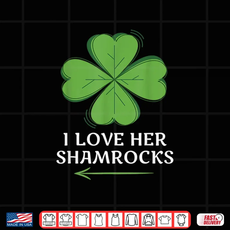 Design Couples St. PatrickS Day I Love Her Shamrocks Shirt